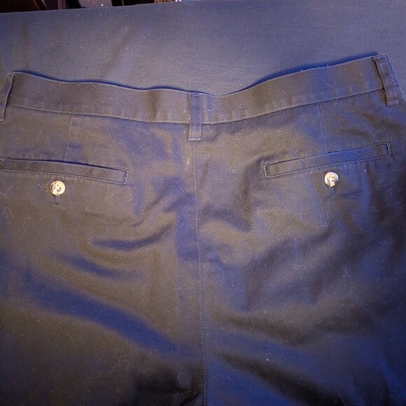 Cambridge Classics Men's Flat Front Dress Pants - 36x34 - Black - Picture 3 of 5